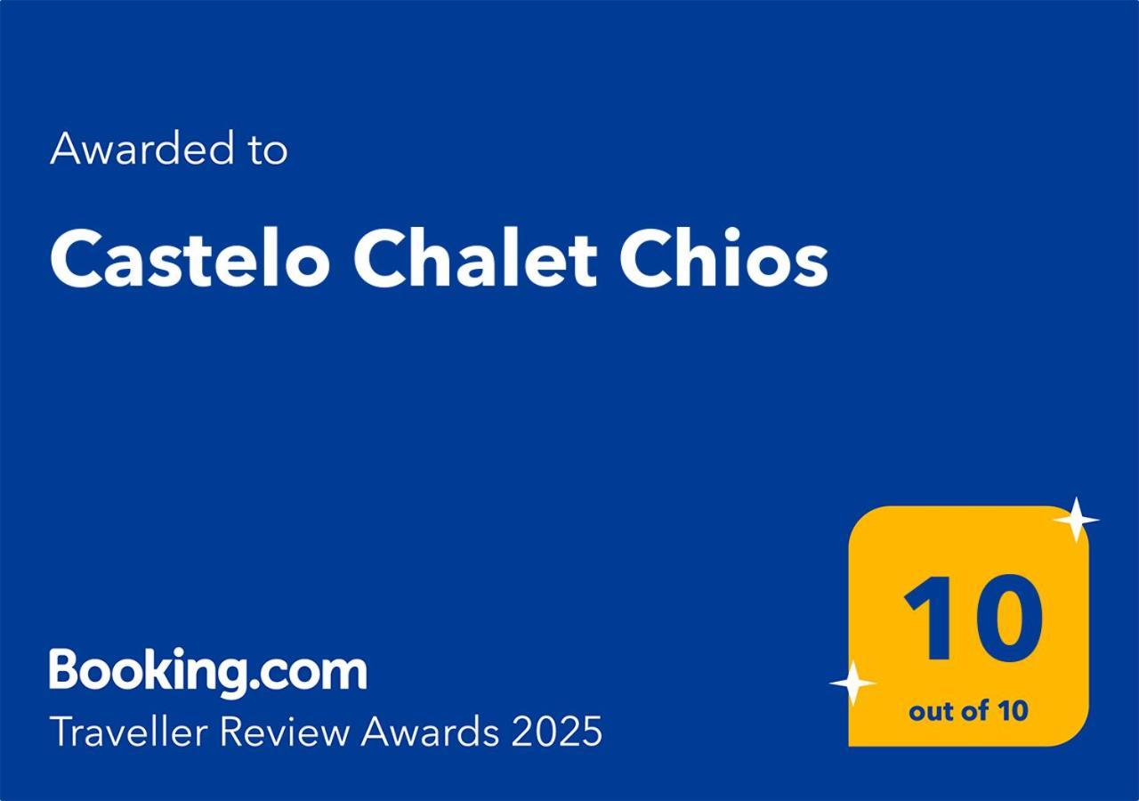 Castelo Chalet Chios Exteriör bild